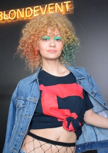 Яркое окрашивание на мероприятии Hair Days/ Blond event