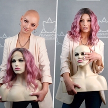 мягкий парик для людей без волос