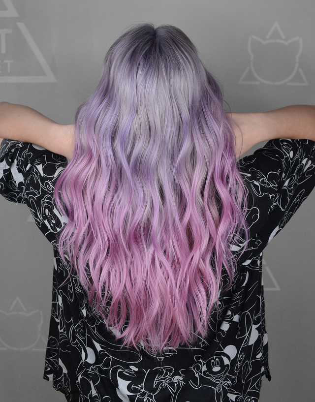 Цветные окрашивания волос Антоцианином и Crazy Color от 1500 руб. в ...